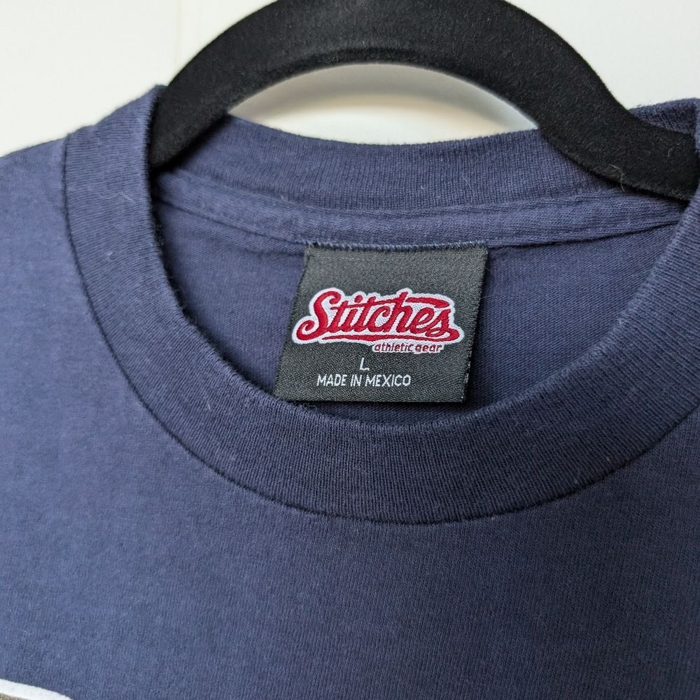 Stitches Washington Nationals Navy Tshirt - Picture 7 of 9